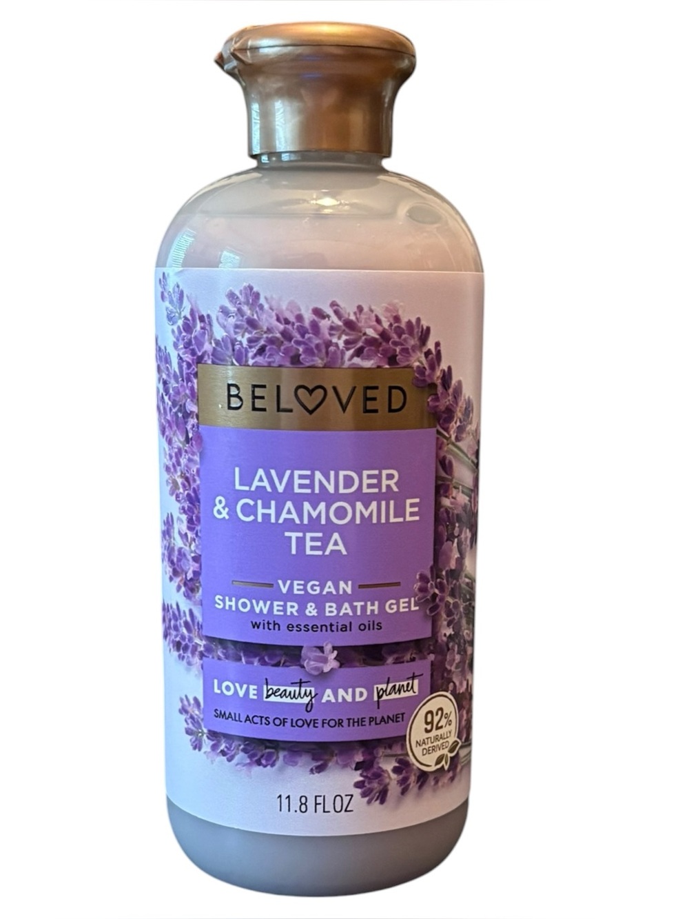 Beloved Lavender & Chamomile Tea Vegan Shower & Bath Gel